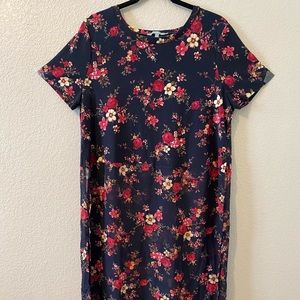 Sweet Rain Floral Dress Shirt